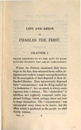 Commentaries on the life and reign of Charles the First, King of England. 2