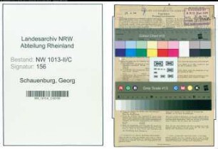 Entnazifizierung Georg Schauenburg , geb. 13.12.1890 (Kaufmann)