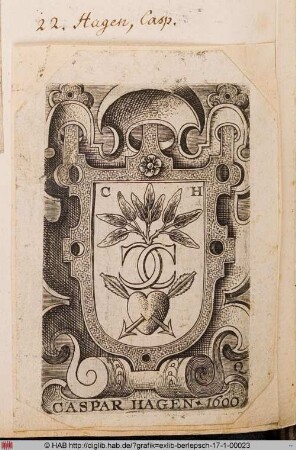 Wappen des Caspar Hagen