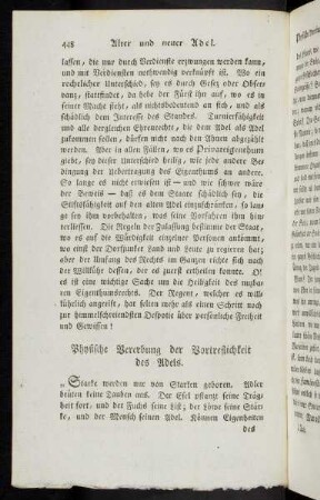 448-457, Physische Vererbung und Vortrefflichkeit desselben