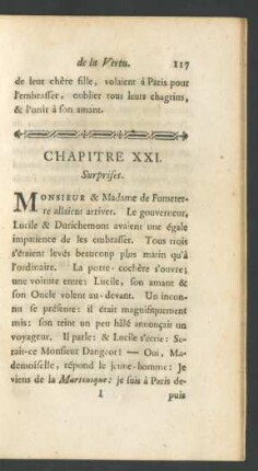 Chapitre XXI. Surprises
