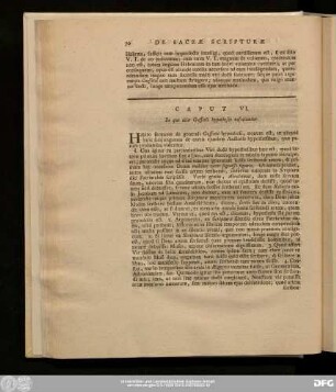 Caput VI. In quo aliae Gussetii hypotheses refelluntur.