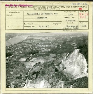 Bonn-Oberkassel, Bastaltsteinbruch auf der Rabenlay
