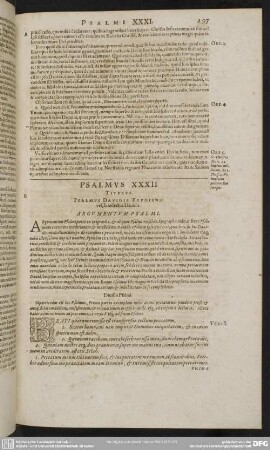 Psalmus XXXII