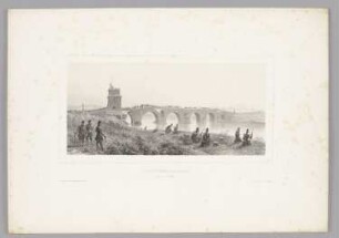 Prise du ponte Molle (Pont Milvius), Blatt 12 der Folge "Expédition et siège de Rome"