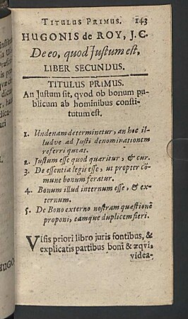Liber secundus.