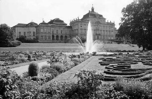 Ludwigsburg: Rückseite des Ludwigsburger Residenzschlosses