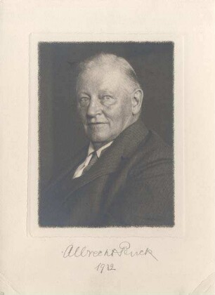 Albrecht Penck, 1932