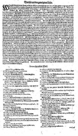 Bericht an die geneigten Leser/Errata