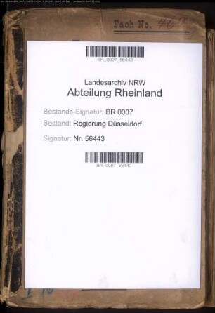 Bau des Gefängnisses in Lüttringhausen
