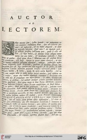 Auctor ad lectorem