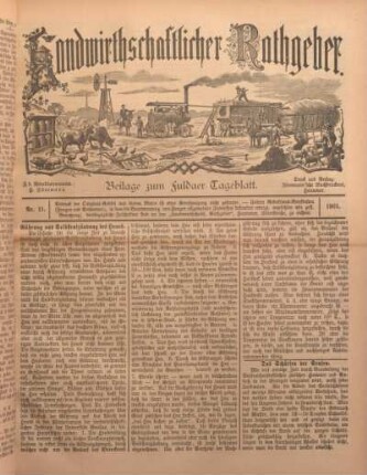 11: Beilage vom Montag, 20. Mai 1901