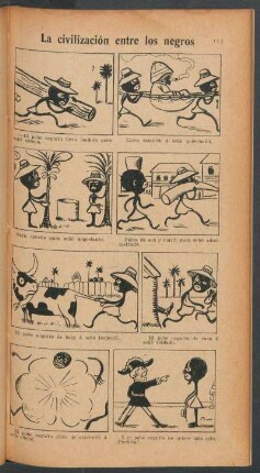 La civilización entre los negros - [Cómic]