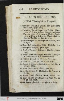 Libri in duodecimo