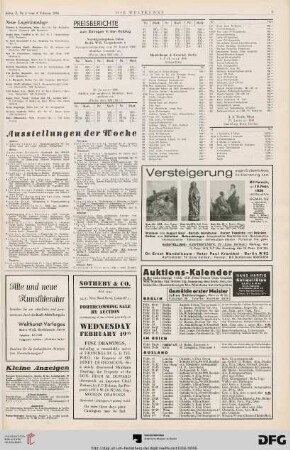 Nr. 6 (9. Feb. 1936), S. 5: Preisberichte