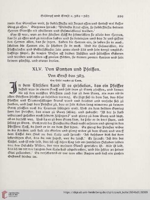 XLV. Von Dantzen und Pfeiffen