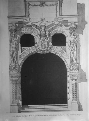 Hauptportal der Knabenschule in der Haimhauserstraße