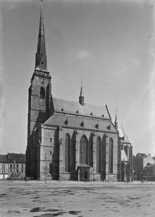Katholische Kirche Sankt Batholomäus, Pilsen, Tschechische Republik