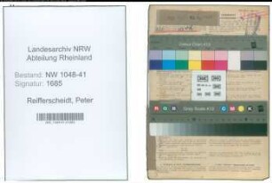 Entnazifizierung Peter Reifferscheidt , geb. 03.04.1915 (Maurer)