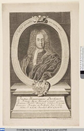 Justus Henning Boehmer, Professor in Halle