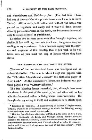The Methodists of the Northern South,