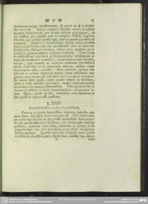 §. XXIV. Remedia adversus morbos illos adhibenda