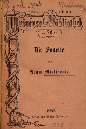 Die Sonette