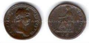 Rom, Hadrian, Sesterz