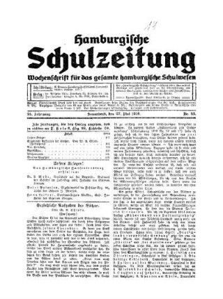 Erziehliche Aufgaben der Bühne : (Fortsetzung)