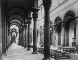 Florenz, S. Spirito, Inneres, südl. Seitenschiff; Brunelleschi, Filippo
