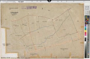 Weetfeld (Hamm), Umlegung Weetfeld, Bl. 4 Zuteilungskarte Weetfeld Flur 4