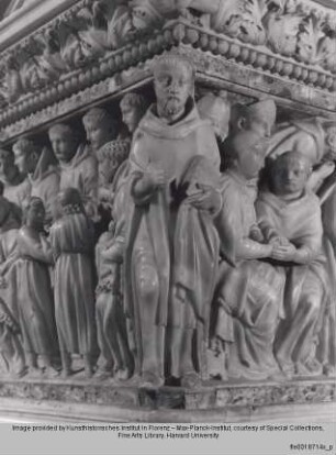 Heiliger Mönch? - Arca di S. Domenico. Det.: Mönch