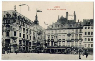 Leipzig: Partie an der Thomasgasse