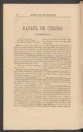 Rafael de Urbino.