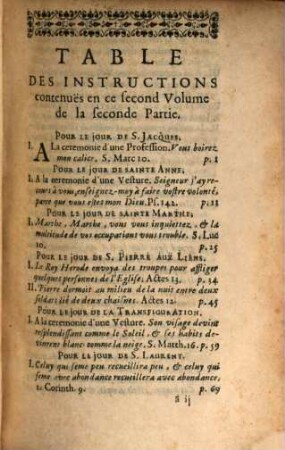 Instructions Chrestiennes Sur Les Mysteres De Nostre Seigneur Jesus-Christ, Sur Les Principales Festes De L'Année. 5, Contenant les Instructions sur toutes les Festes de la Vierge & des principaux d'entre les Saints