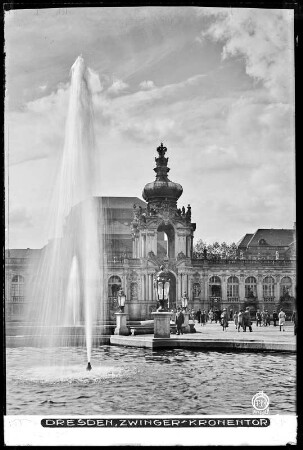 Dresden, Zwinger, Kronentor