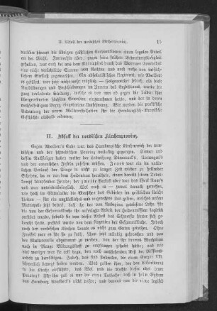 II. Abfall der nordischen Kirchenprovinz.