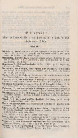 247-250 Bibliographie deutscher theologischer Bücher