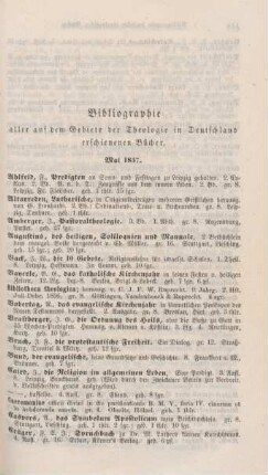 247-250 Bibliographie deutscher theologischer Bücher