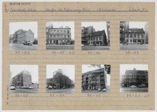 Straßenansicht. Berlin, Lichtenberg, Friedrichsfelde, südlich der Straße der Befreiung (seit 1992 Alt-Friedrichsfelde)/Einbecker Straße