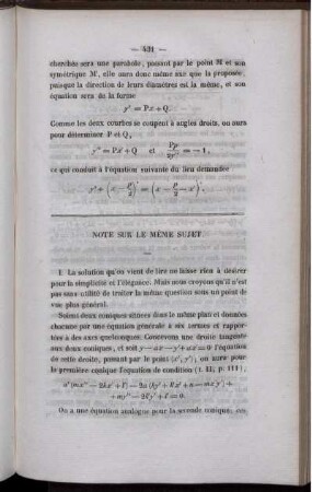 Note sur le méme sujet.