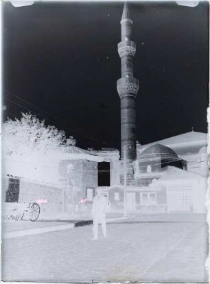 Moschee mit hohem MInarett