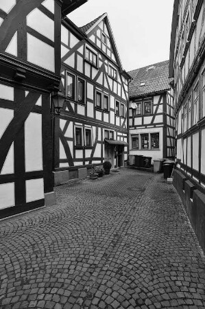 Fachwerkhaus; Schotten, Marktstraße 3