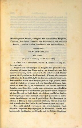 Mineralogische Notizen, 16