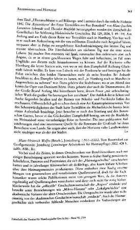 Jesteburg 1202 - 2002, vom Bauerndorf zur Großgemeinde, bearb. von Hans-Heinrich Wolfes : Jesteburg, Jesteburger Arbeitskreis für Heimatpflege, 2002