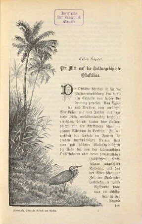 Deutsche Arbeit am Njaßa, Deutsch-Ostafrika