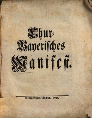 Chur-Bayerisches Manifest