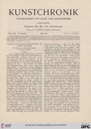 Heft 13 (25. Januar 1900)