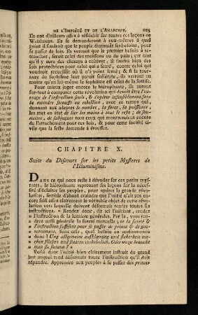 105-117, Chapitre X