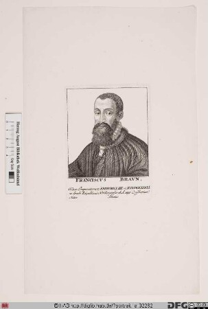 Bildnis Franz Braun